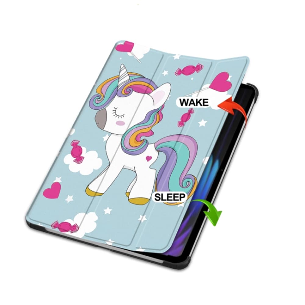 Pouzdro Techsuit FoldPro pro Xiaomi Pad 7 / 7 Pro / 8 / 8 Pro s motivem Unicorn - náhled 2