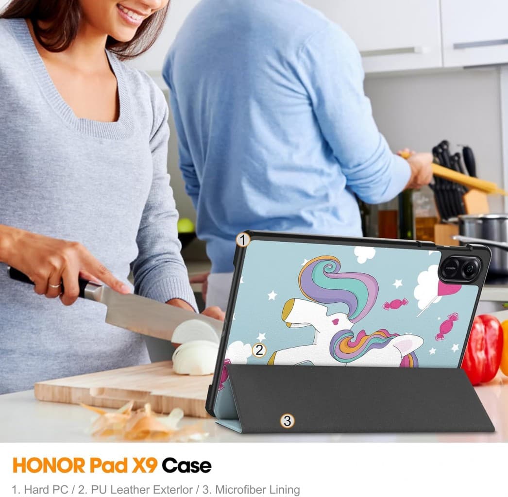 Techsuit FoldPro Honor Pad X8a v barvě jednorožec - náhled 2