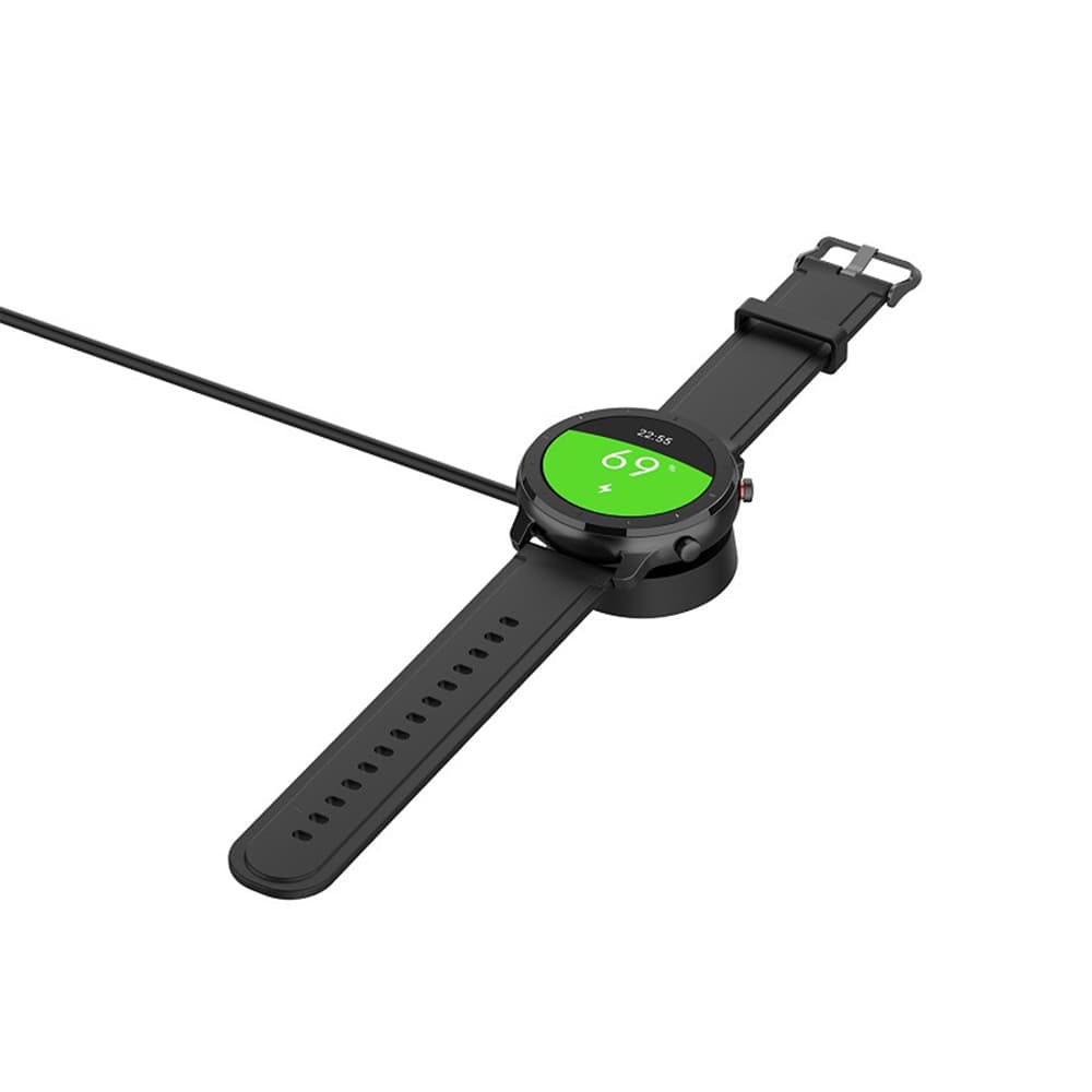 Techsuit SmartWatch bezdrátový nabíjecí kabel THA1 pro Amazfit černý - náhled 2