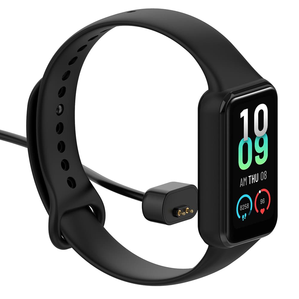 Techsuit SmartWatch nabíjecí kabel pro Amazfit Band 7 černý - náhled 2