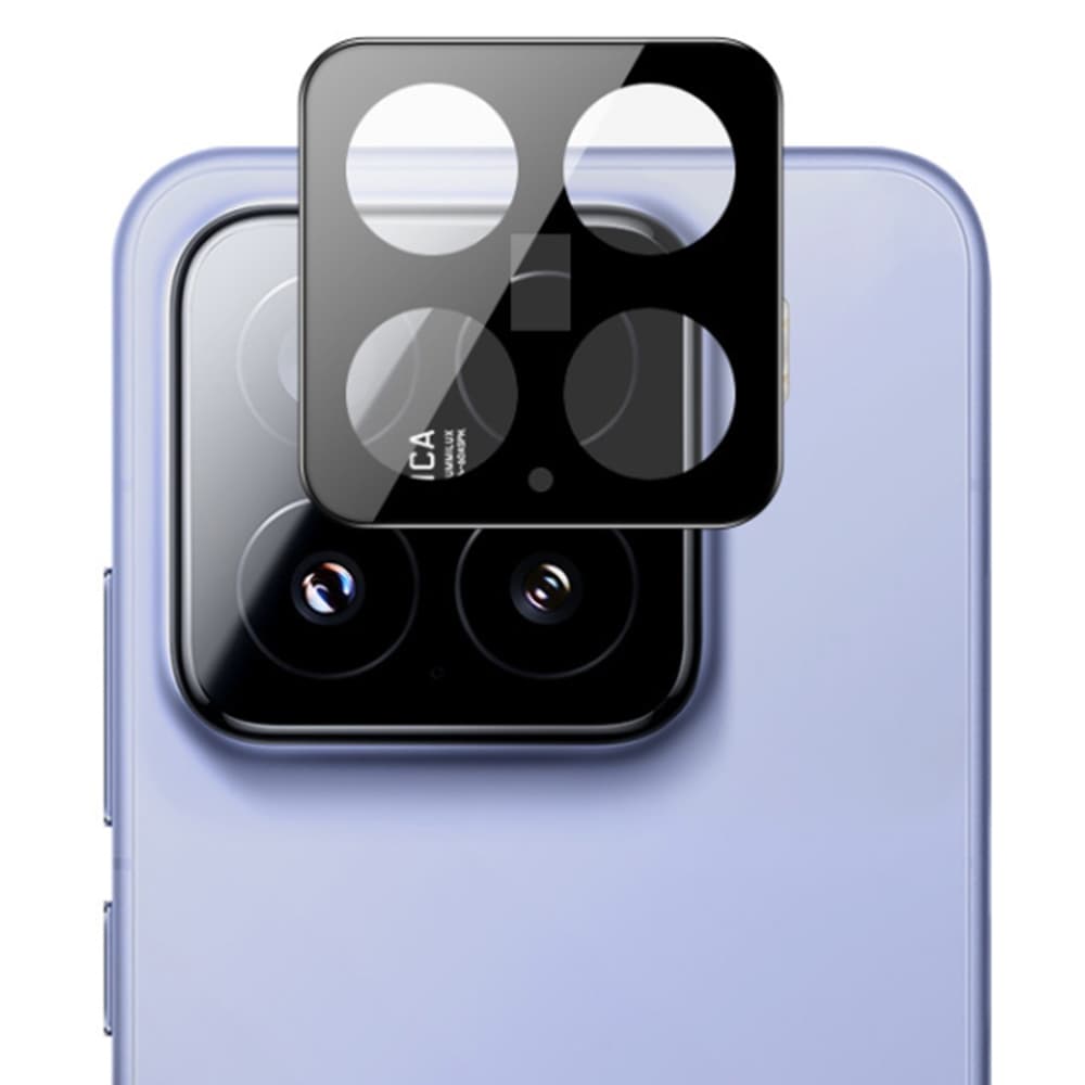 Techsuit ochranné sklo na fotoaparát Xiaomi 15 černé - náhled 2