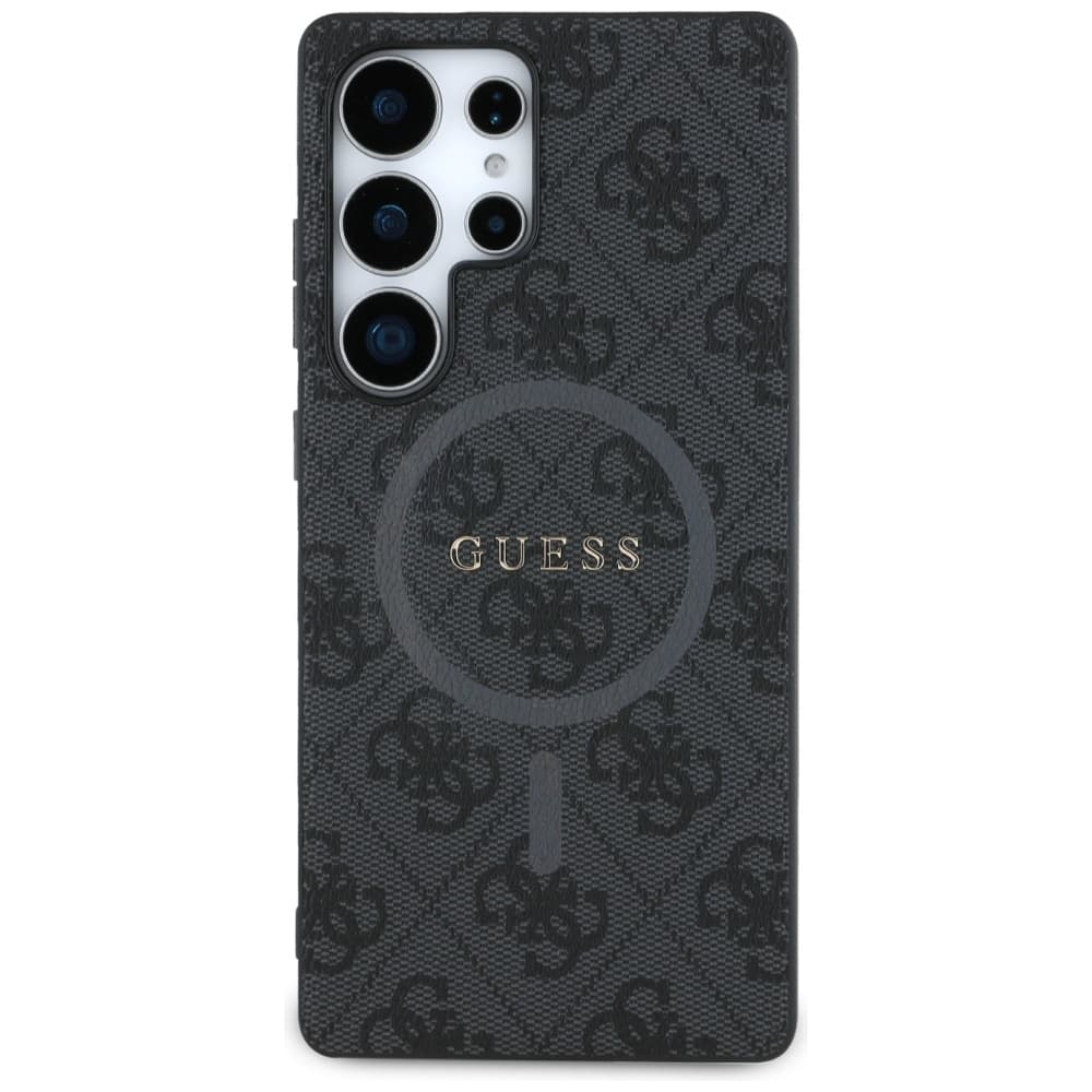 Guess - 4G Ring Classic Logo MagSafe (GUHMS25LG4GFRK) - Samsung Galaxy S25 Ultra - černá - náhled 2