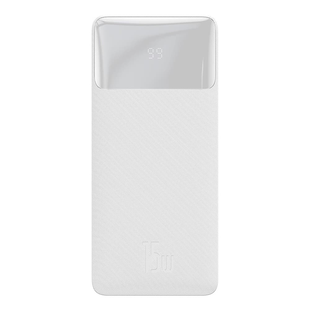 Baseus Powerbanka Bipow 20000mAh 15W Digitální displej Bílá - náhled 2