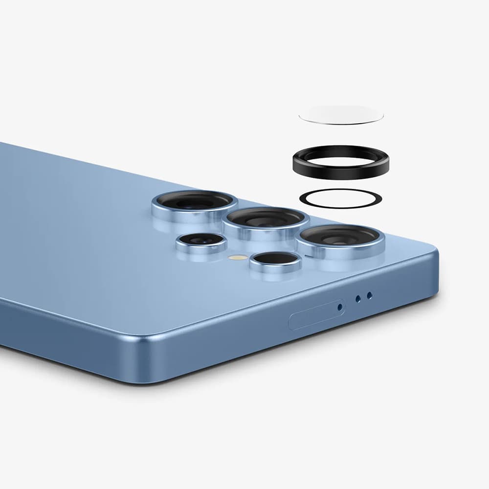Spigen Optik.tR EZ Fit Pro sklo na kameru (2 ks) Samsung Galaxy S25 Ultra černá - náhled 2