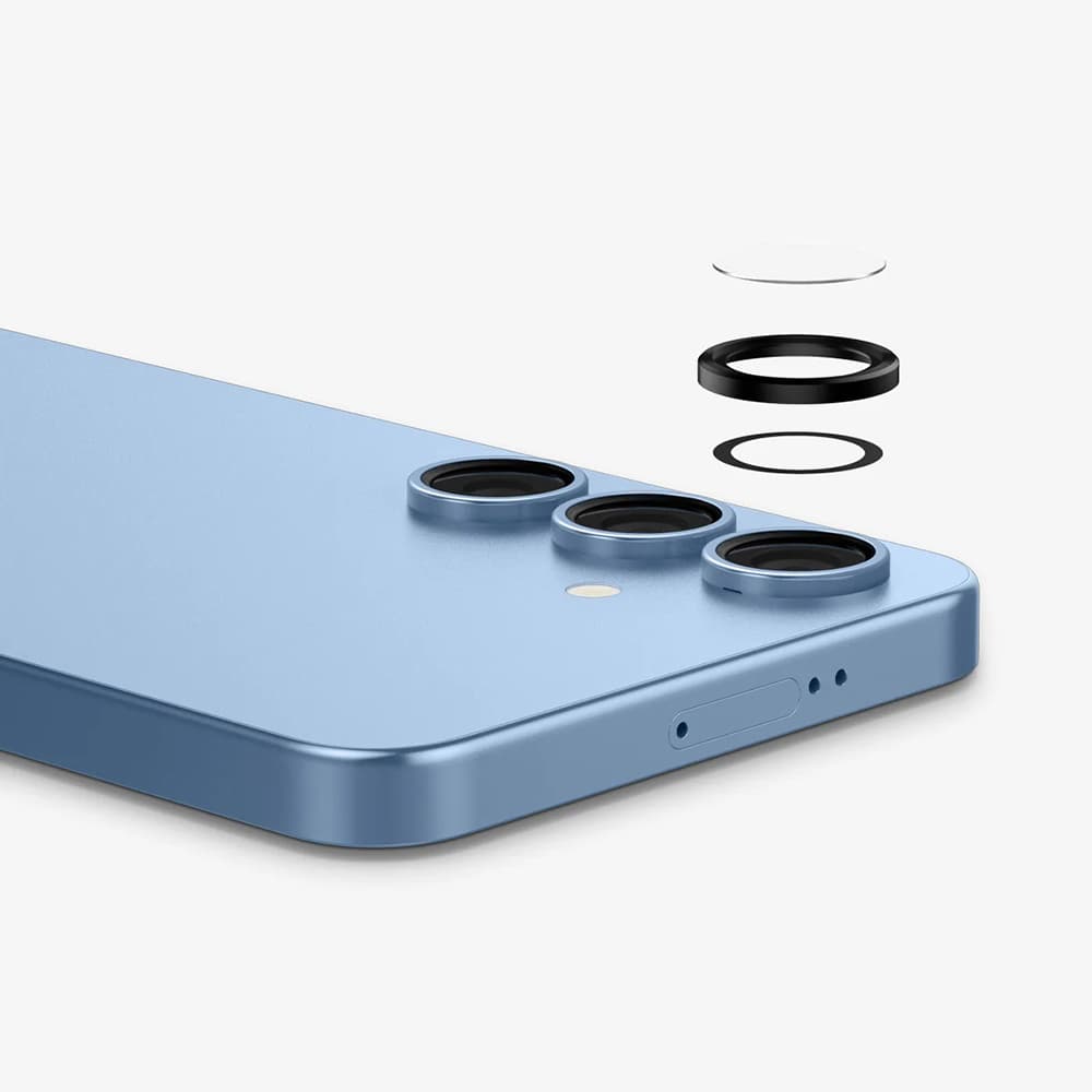 Spigen Optik.tR EZ Fit Pro sklo na kameru (2 ks) Samsung Galaxy S25 Plus černá - náhled 2