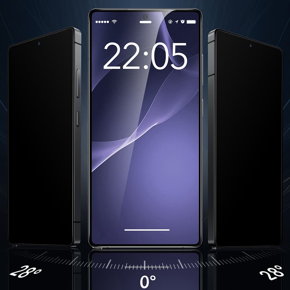 Ochranné sklo ESR Samsung Galaxy S25 Ultra Privacy černé - náhled 2