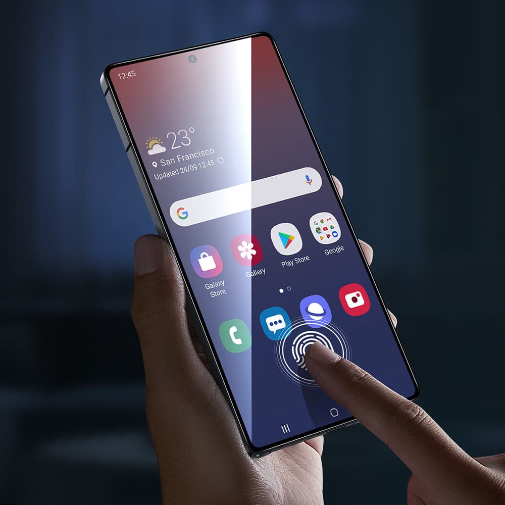 ESR Tempered Glass 2ks Samsung Galaxy S25 Ultra průhledné - náhled 2