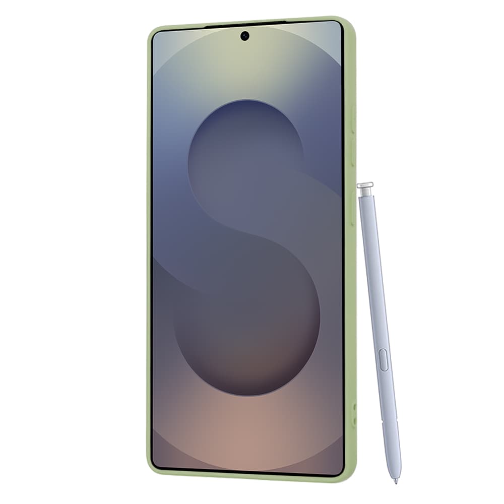 Techsuit SoftFlex pouzdro pro Samsung Galaxy S25 Ultra v barvě matcha - náhled 2