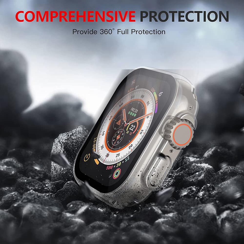 Techsuit Defense360 Pro pro Apple Watch Ultra Ultra 2 Ultra 3 průhledný - náhled 2