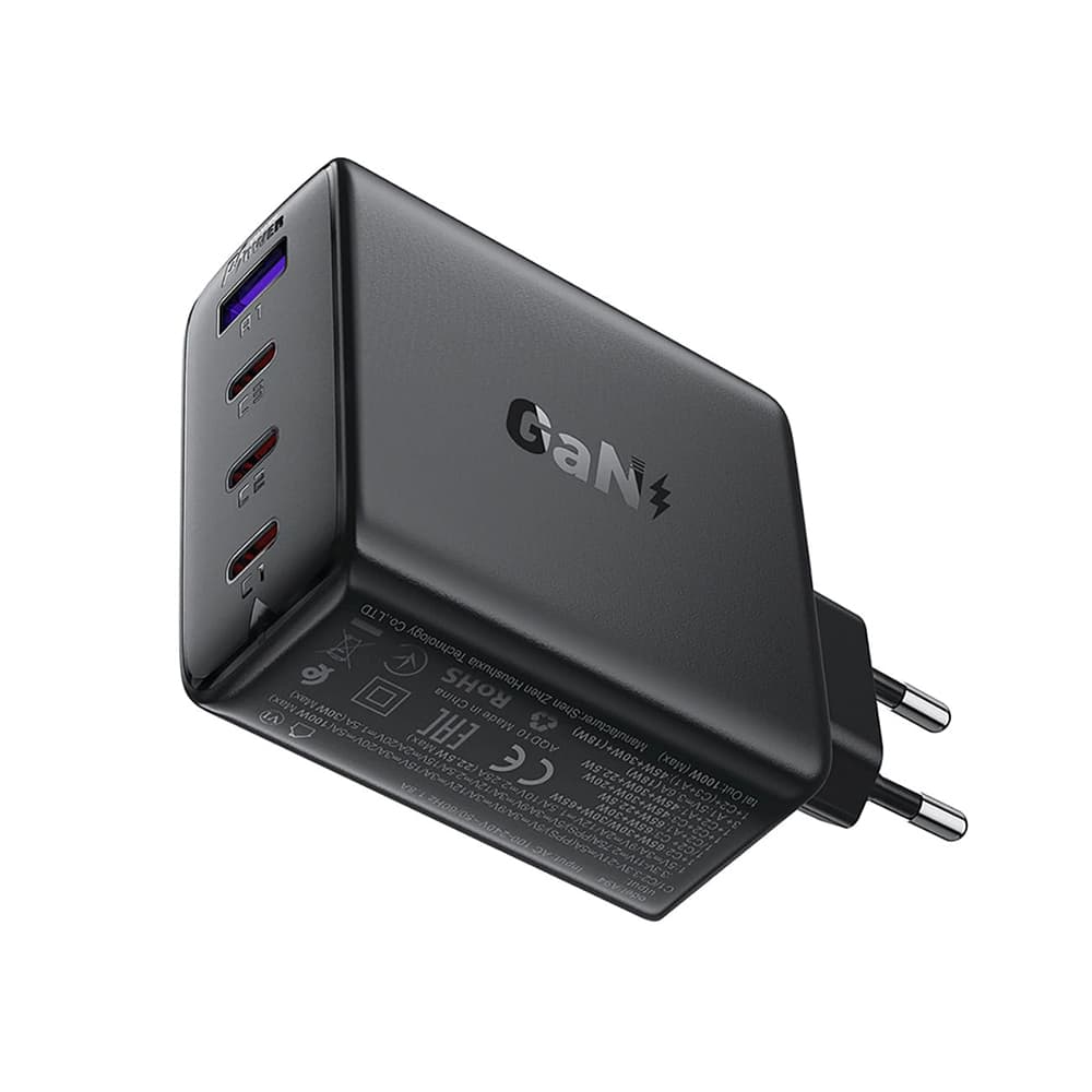 Acefast Wall Charger A94 Multiport 3x USB-C USB-A GaN2 Technologie PD100W černá - náhled 2