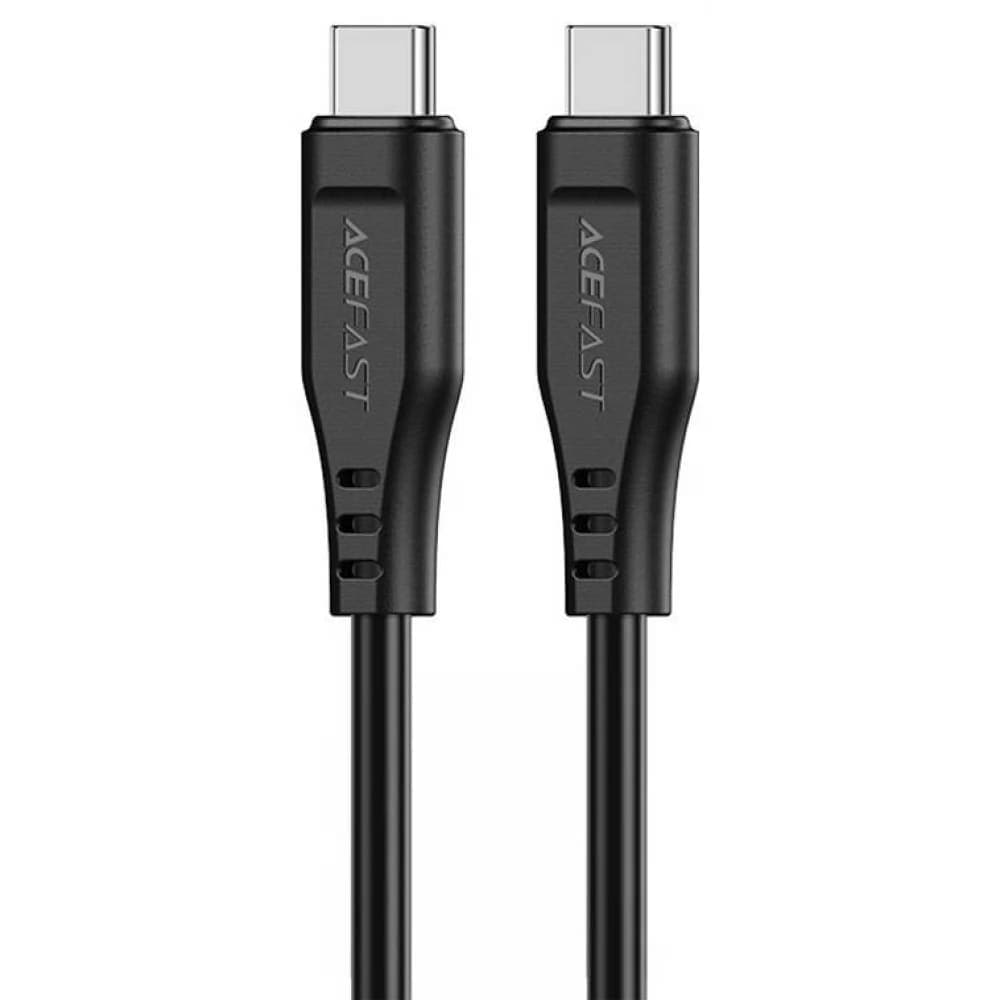 Acefast Data Cable C3-03 Type-C na Type-C 60W 3A 480Mb/s Rychlé nabíjení 1.2m černá - náhled 2