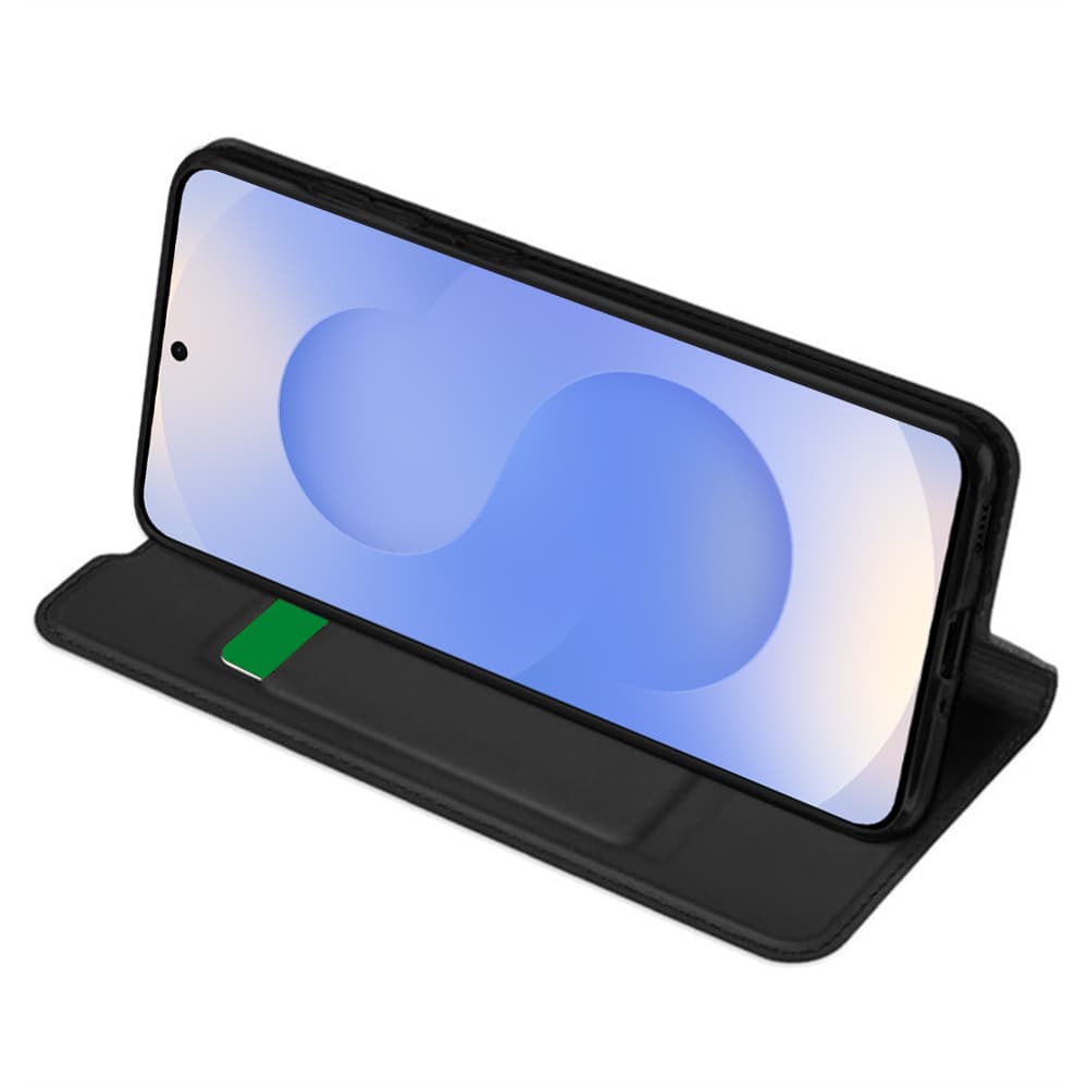 Pouzdro Techsuit Magskin Book pro Samsung Galaxy S25 černé - náhled 2