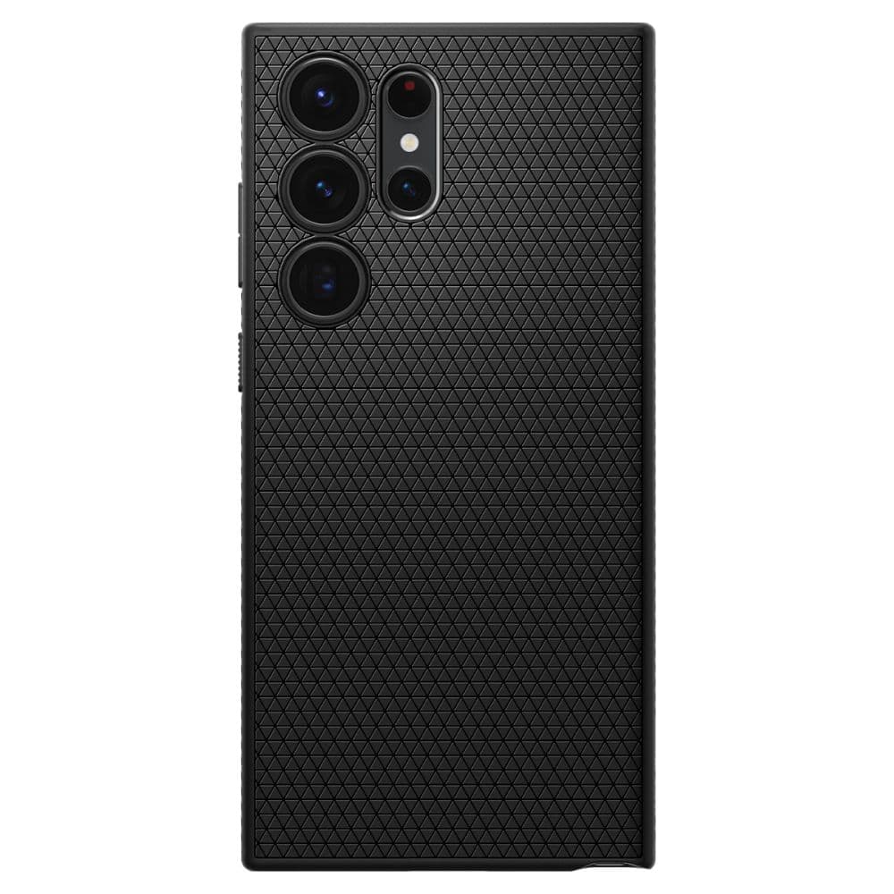 Spigen Liquid Air Samsung Galaxy S23 Ultra Matný Černý - náhled 2