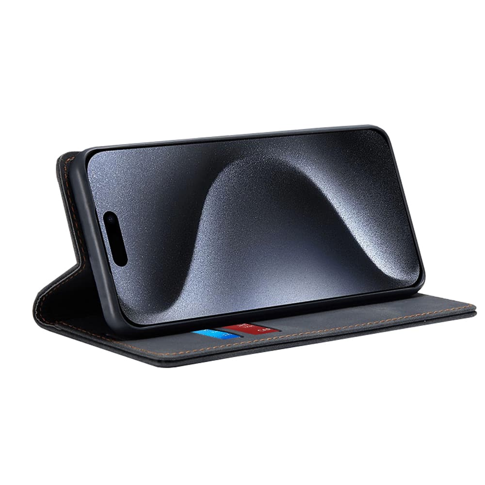 Techsuit Pohodlný kryt iPhone 15 Pro Černý - náhled 2