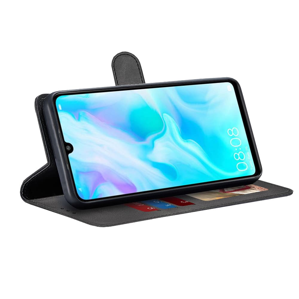 Techsuit Diářové pouzdro Huawei P30 Lite New Edition Černé - náhled 2