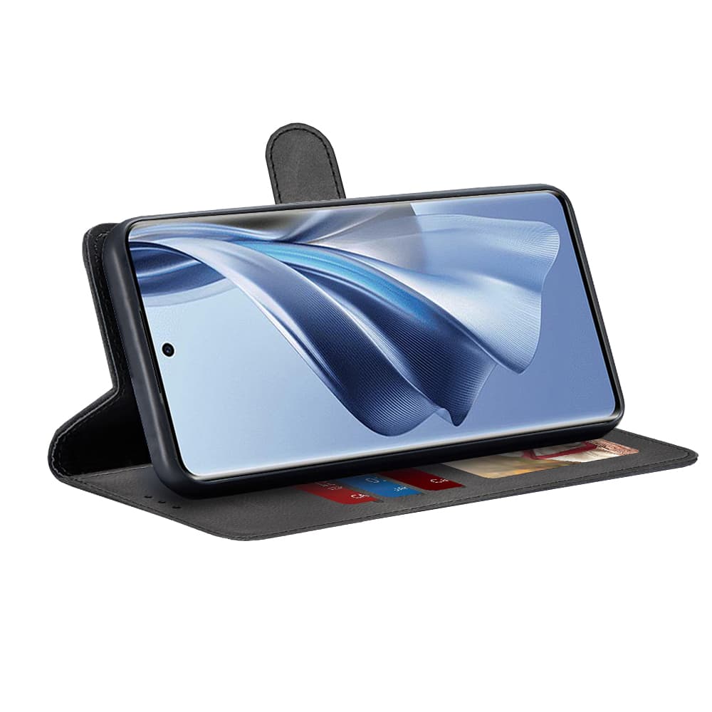 Techsuit Knižkové pouzdro Oppo Reno10 Reno10 Pro Černé - náhled 2