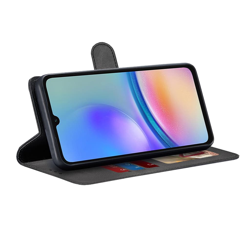 Techsuit Knižkové pouzdro Samsung Galaxy A05s Černá - náhled 2