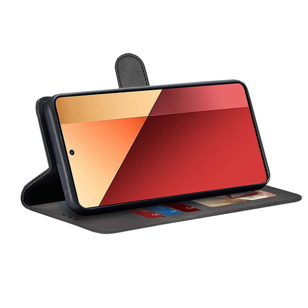 Techsuit Kniha Xiaomi Redmi Note 13 Pro Poco M6 Pro Černá - náhled 2