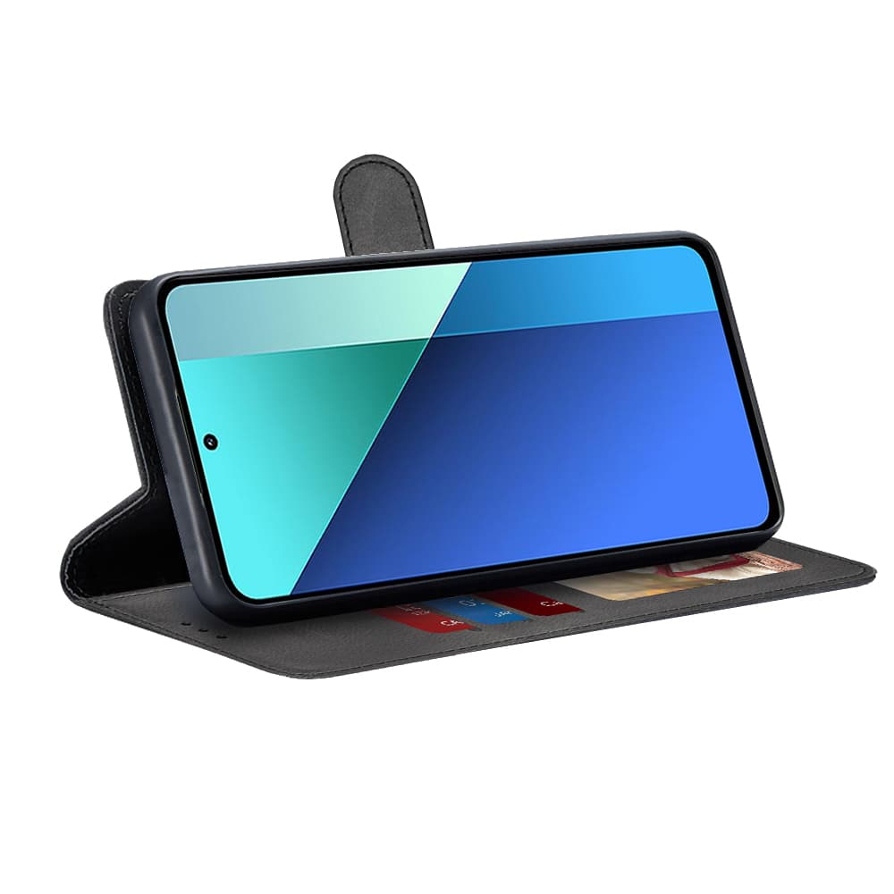 Techsuit Knižkové pouzdro Xiaomi Redmi Note 13 4G Black - náhled 2