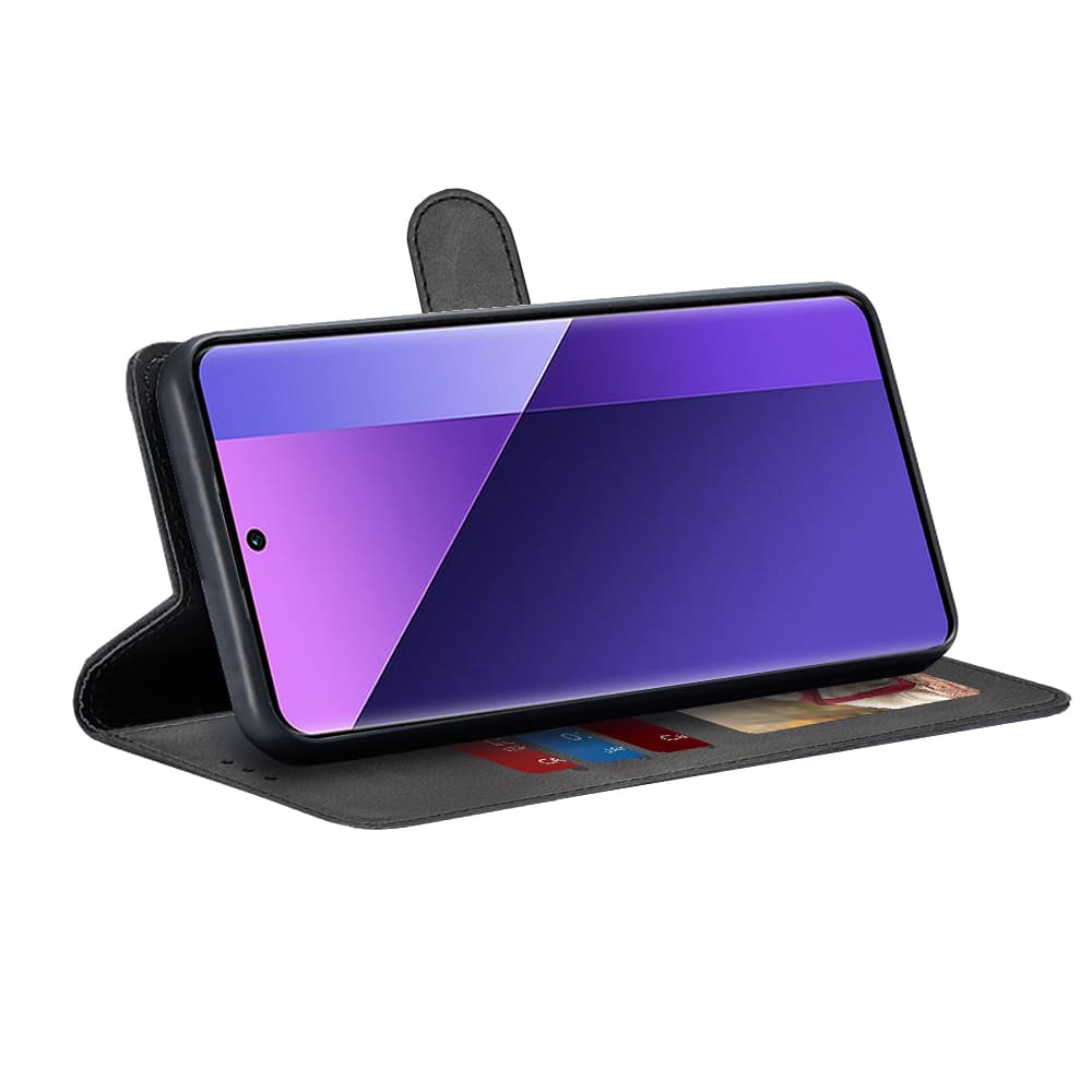 Techsuit Diářové pouzdro Xiaomi Redmi Note 13 Pro+ 5G Černé - náhled 2