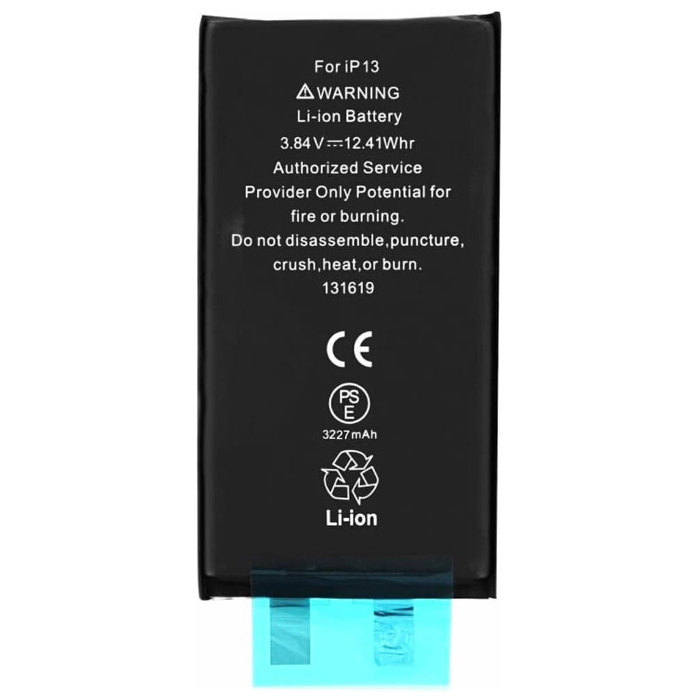 OEM Baterie iPhone 13 3227mAh bez flex kabelu Černá - náhled 2
