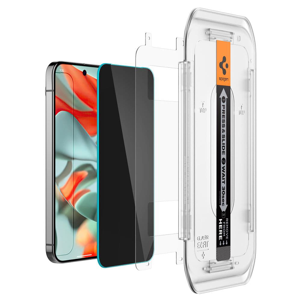 Spigen Glas.tR EZ-FIT (2 balení) Google Pixel 9 Pro XL Ochrana soukromí - náhled 2