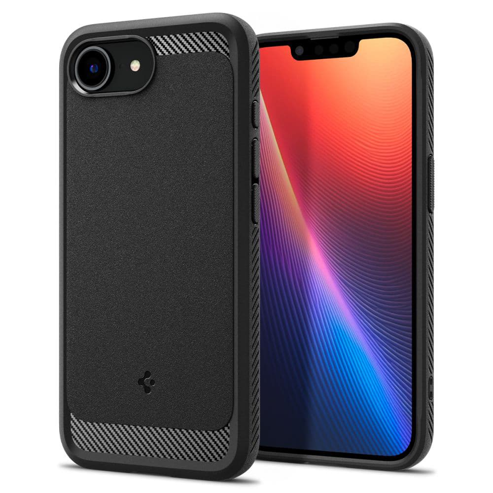 Spigen Rugged Armor MagSafe pro iPhone 16e matná černá - náhled 2