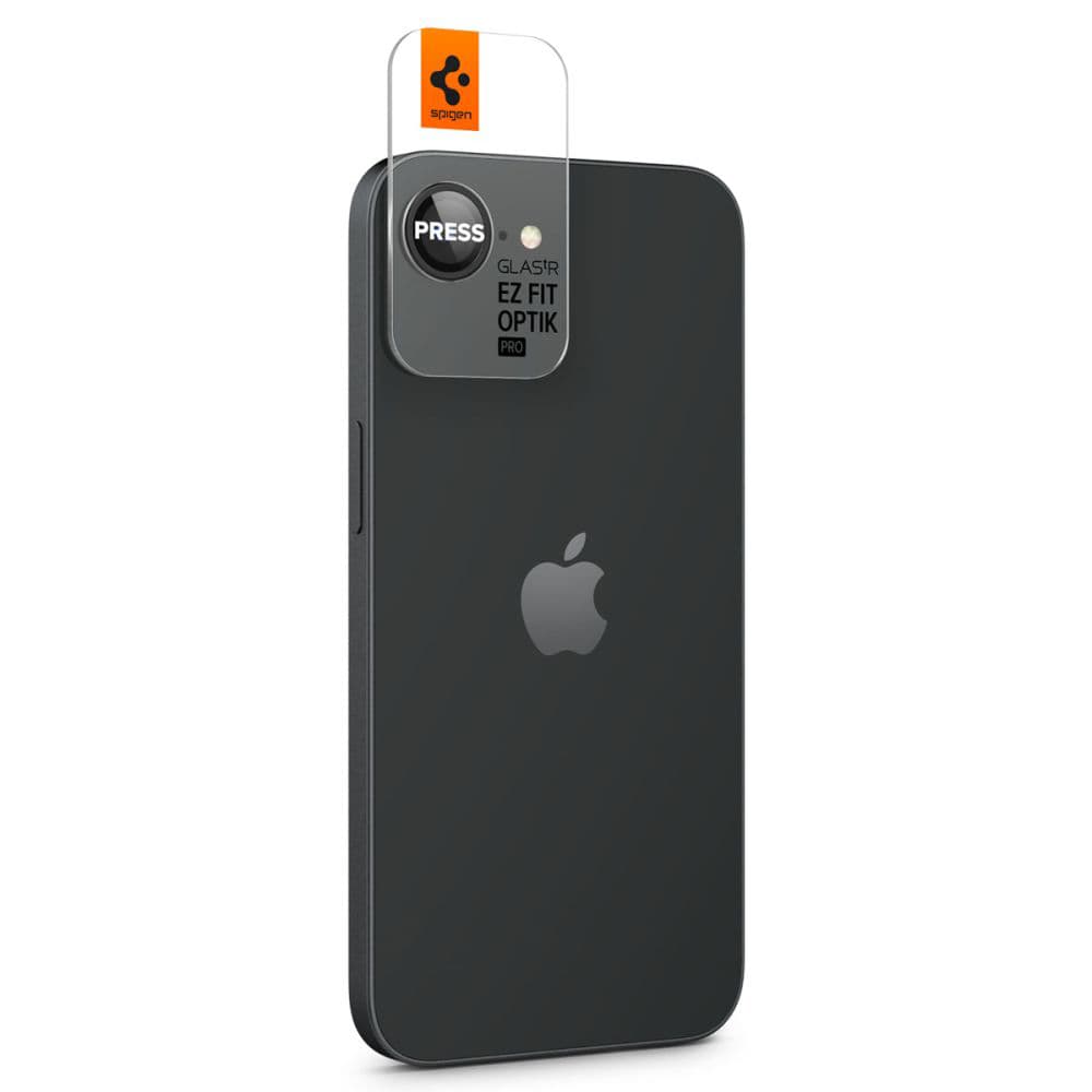 Spigen Optik.tR EZ Fit Pro sklo na kameru (2 ks) iPhone 16e černá - náhled 2