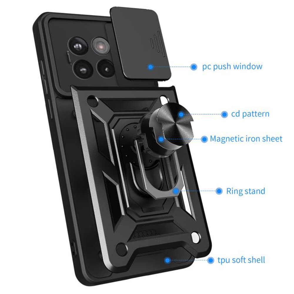 Techsuit CamShield Series OnePlus 13R černý - náhled 2