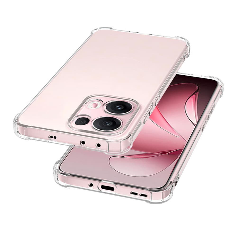 Techsuit Shockproof průhledný silikonový obal Oppo Reno13 Pro průhledný - náhled 2