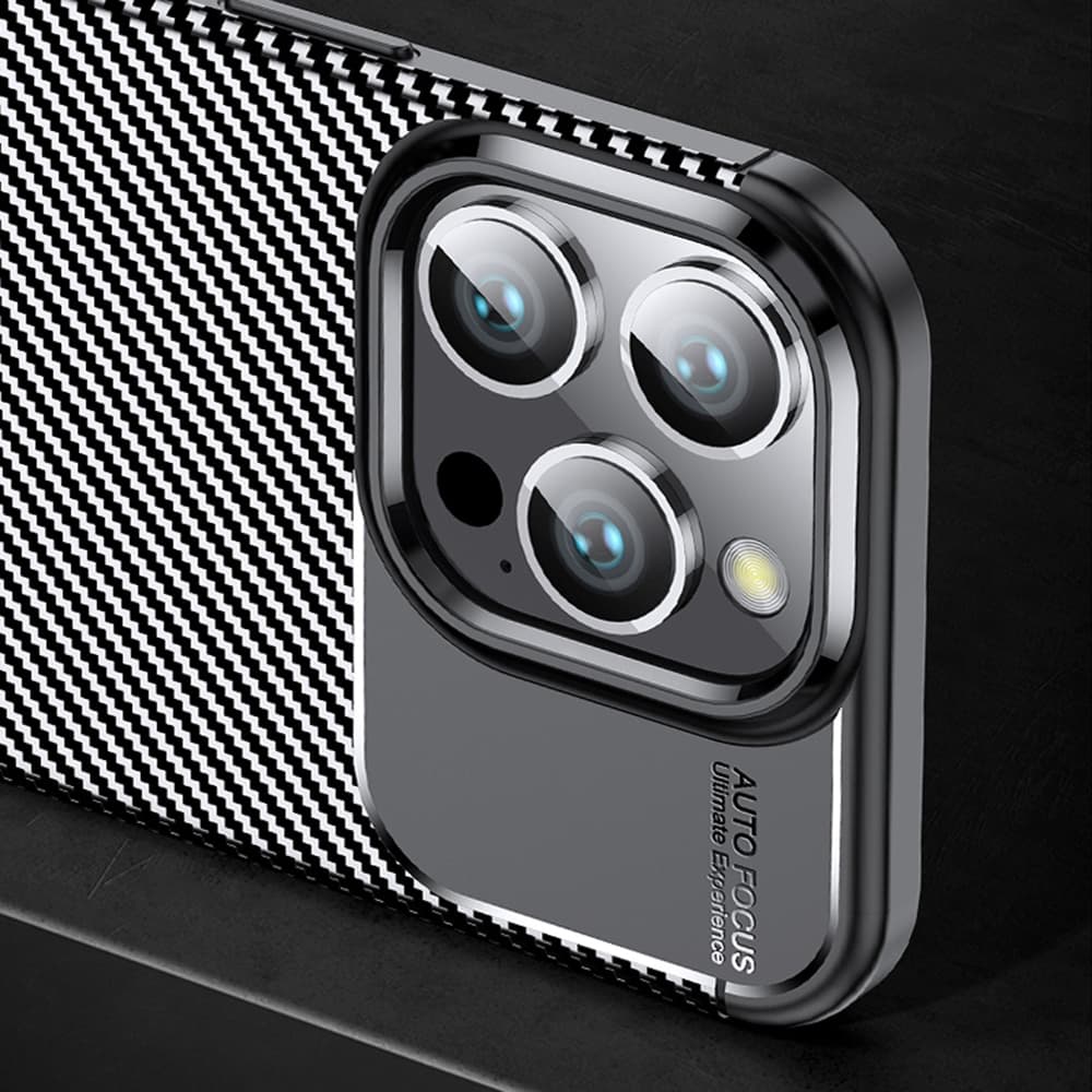 Pouzdro Techsuit CarbonFiber pro OnePlus 13R černé - náhled 2