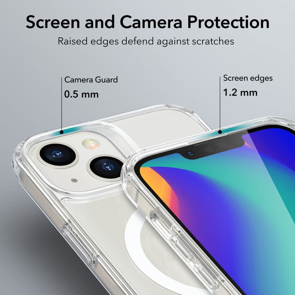 ESR Classic Hybrid HaloLock iPhone 14 iPhone 13 Průhledný - náhled 2