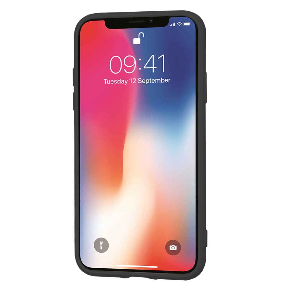 Techsuit SoftFlex pouzdro pro iPhone X iPhone XS černé - náhled 2