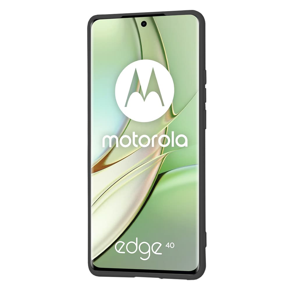 Techsuit SoftFlex Motorola Edge 40 Edge 2023 Černá - náhled 2