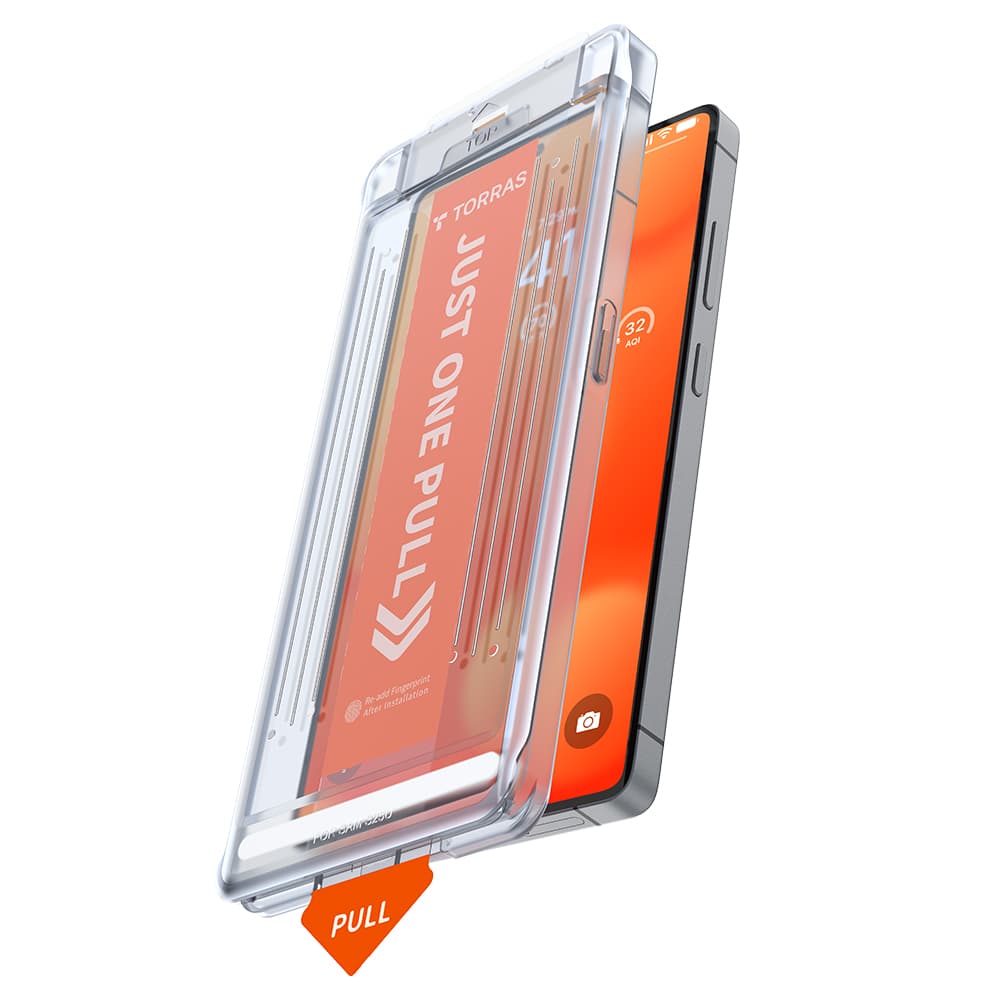 Torras GlassGo Install Master pro Samsung Galaxy S25 Ultra čirý - náhled 2