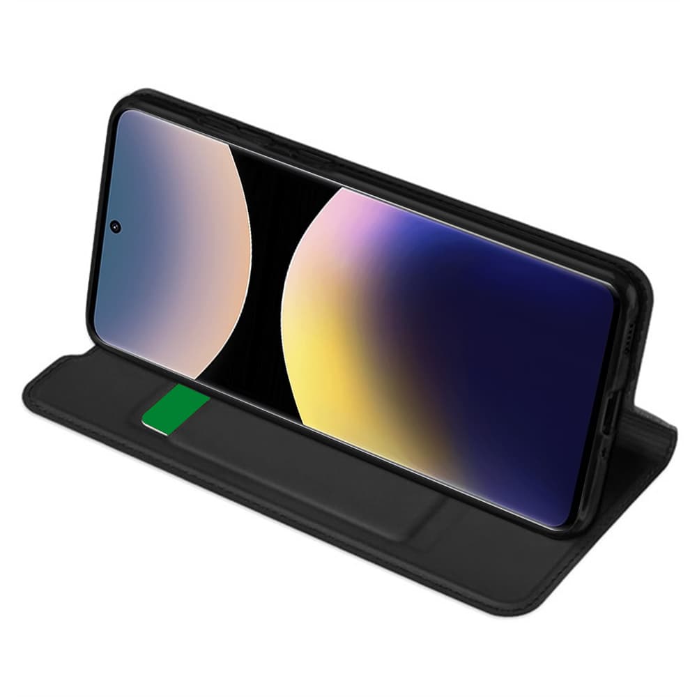 Pouzdro Techsuit Magskin Book pro Xiaomi Redmi Note 14 Pro 4G černé - náhled 2