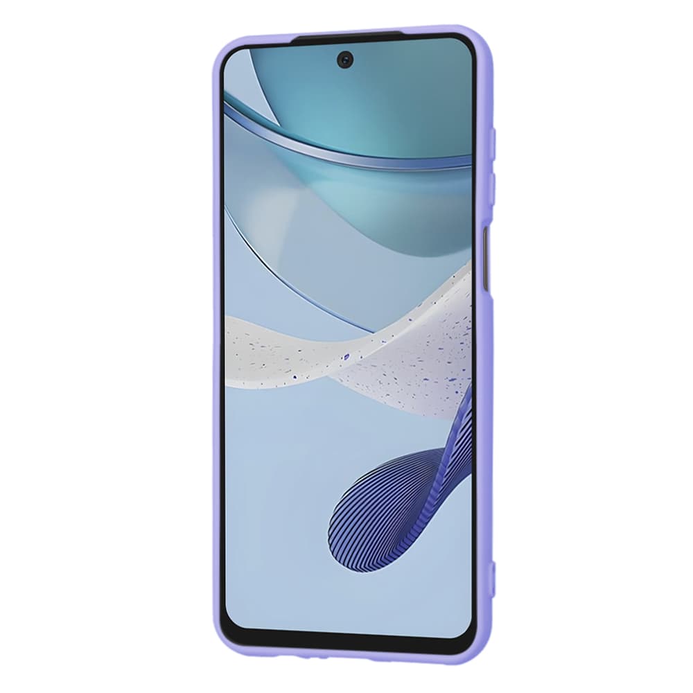 Techsuit SoftFlex Motorola Moto G53 Světle Fialová - náhled 2