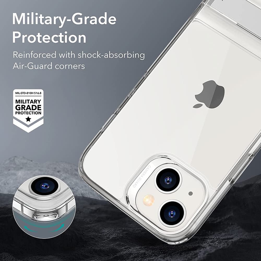 ESR Air Shield Boost Kickstand iPhone 14 Plus Průhledný - náhled 2