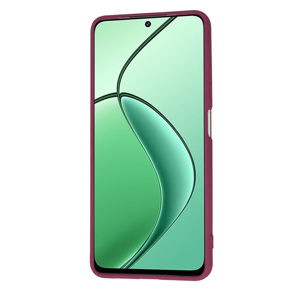 Techsuit SoftFlex Realme 12 12x Švestková Červená - náhled 2