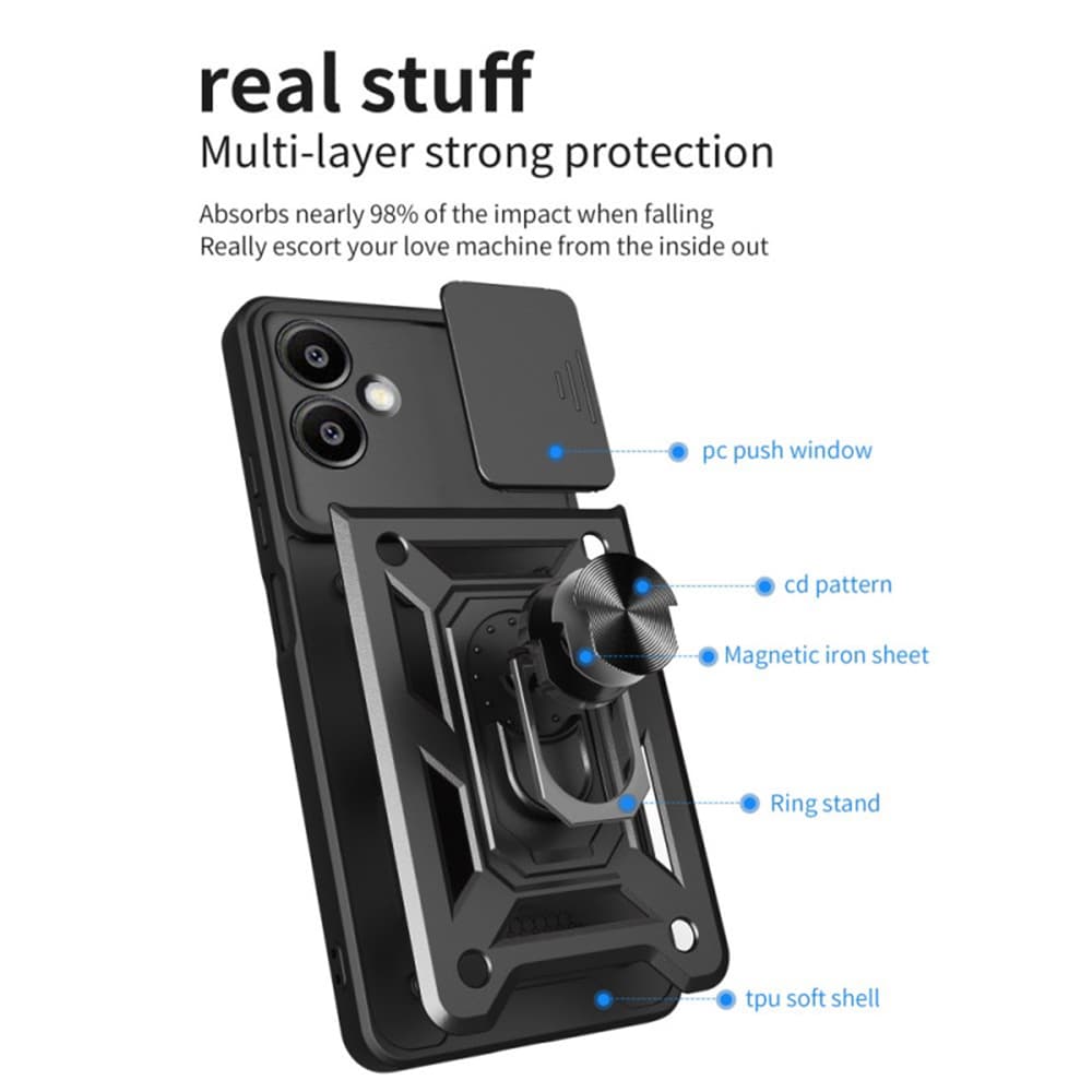 Techsuit CamShield Series pro Samsung Galaxy S25 Edge modrá - náhled 2