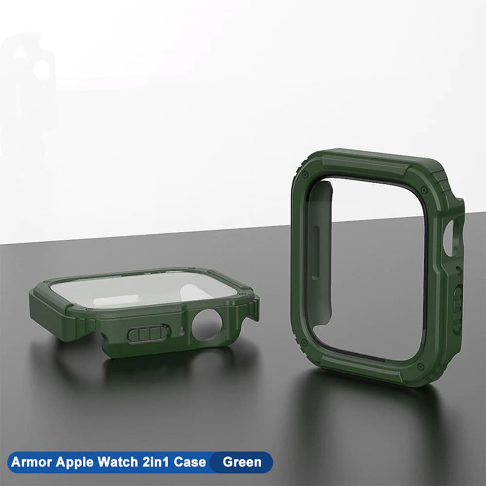 Lito Kompletní ochrana 360 Apple Watch 1 2 3 42mm Green - náhled 2