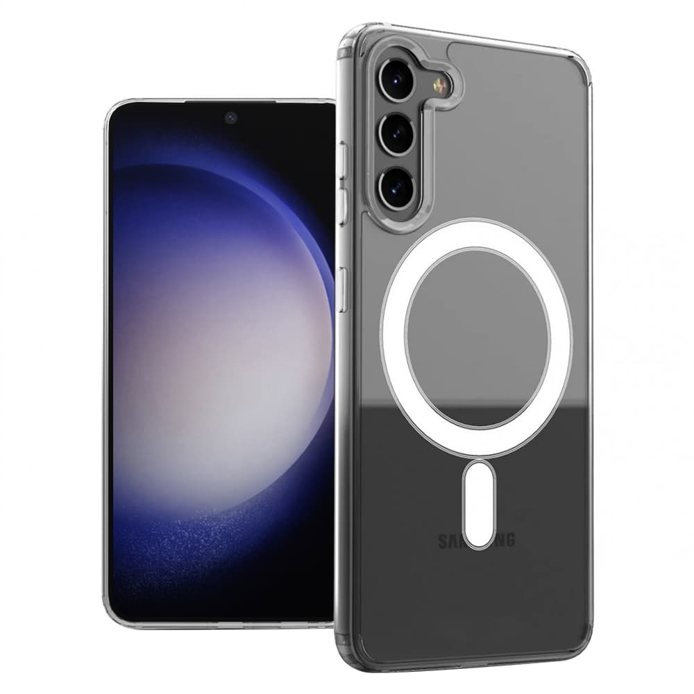 Techsuit MagSafe Pro Samsung Galaxy S23 Průhledný - náhled 2