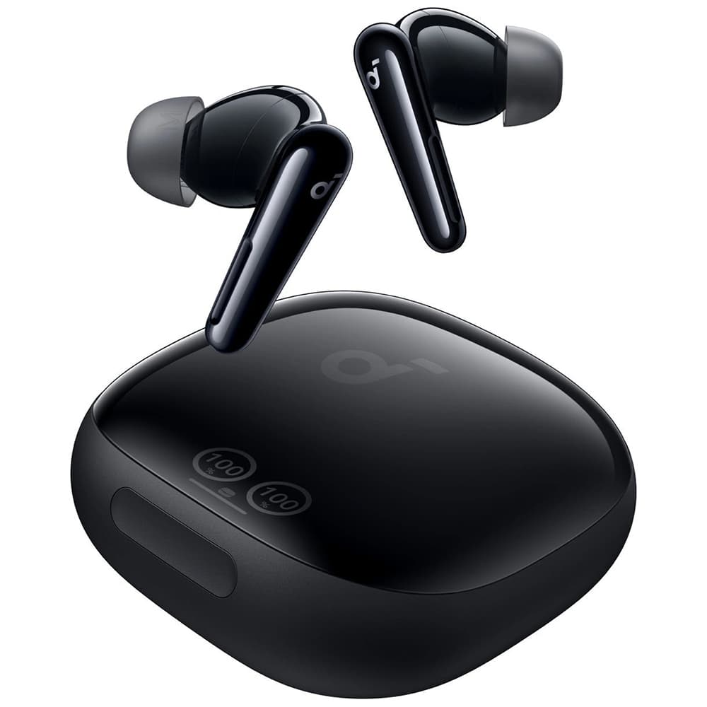 Anker bezdrátová sluchátka SoundCore Liberty 4 Pro NC lesklá černá - náhled 2