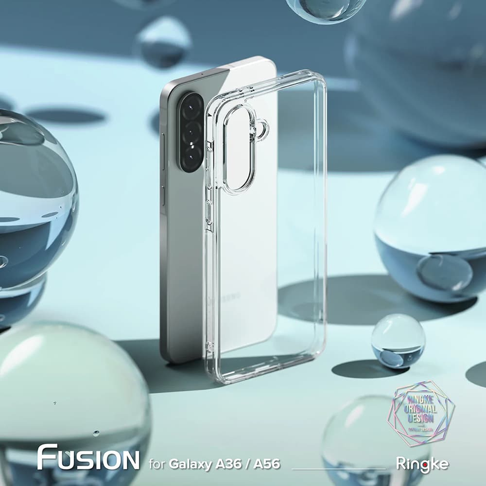 Ringke Fusion pouzdro pro Samsung Galaxy A36 5G A56 5G čiré - náhled 2