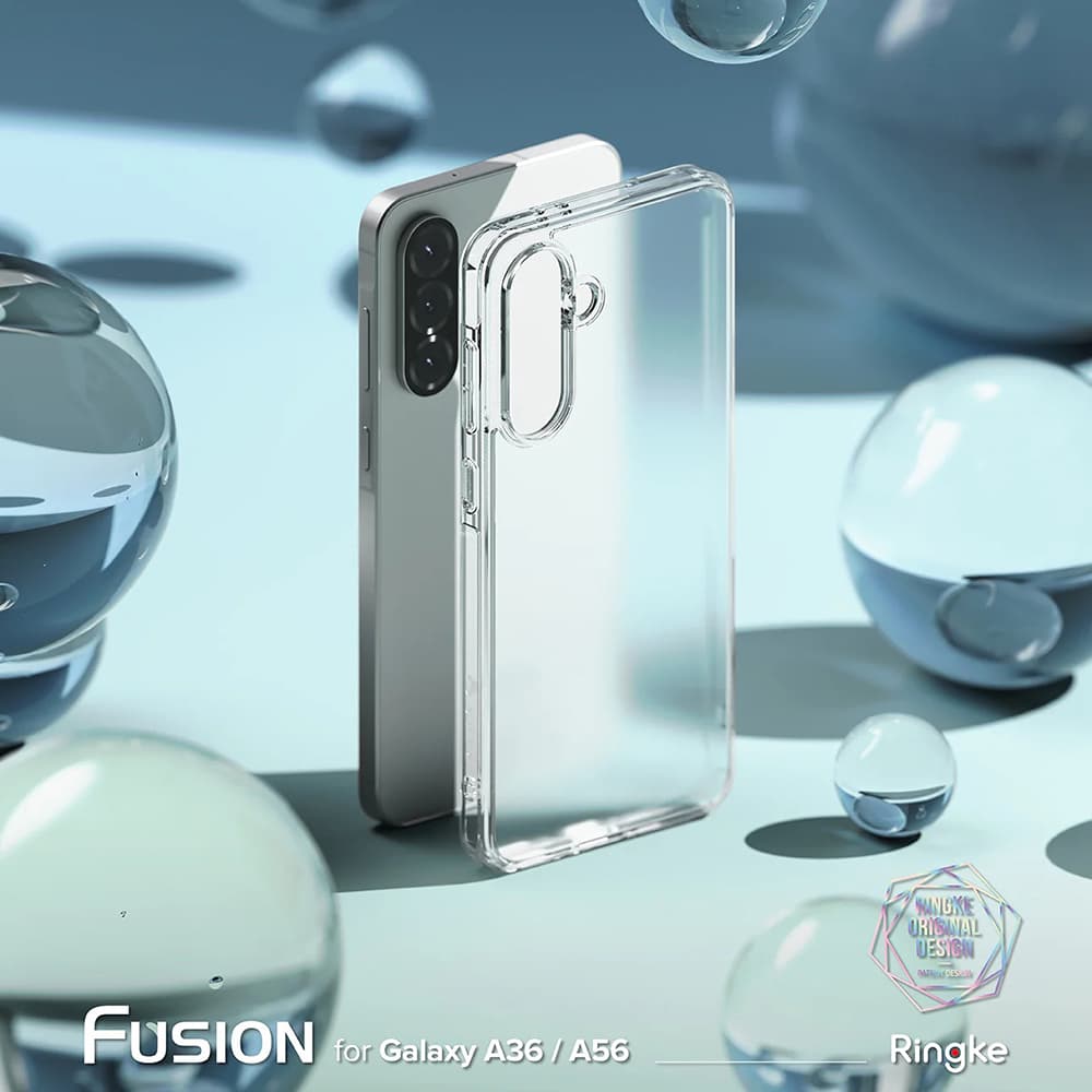 Ringke Fusion Samsung Galaxy A36 5G / A56 5G Matně průhledný - náhled 2