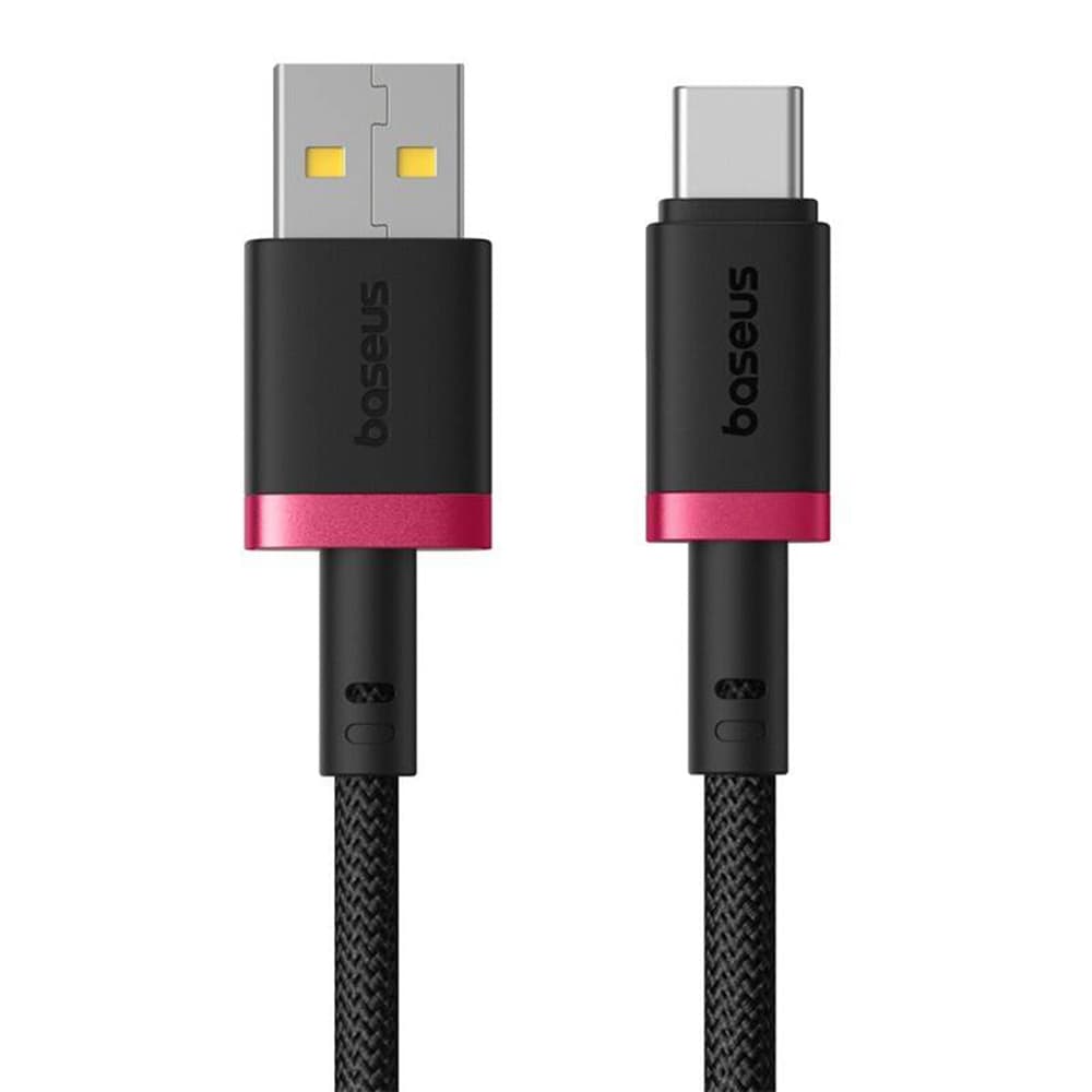 Baseus Data Cable Dura Series USB na Type-C Rychlé nabíjení 60W 2m červená černá - náhled 2