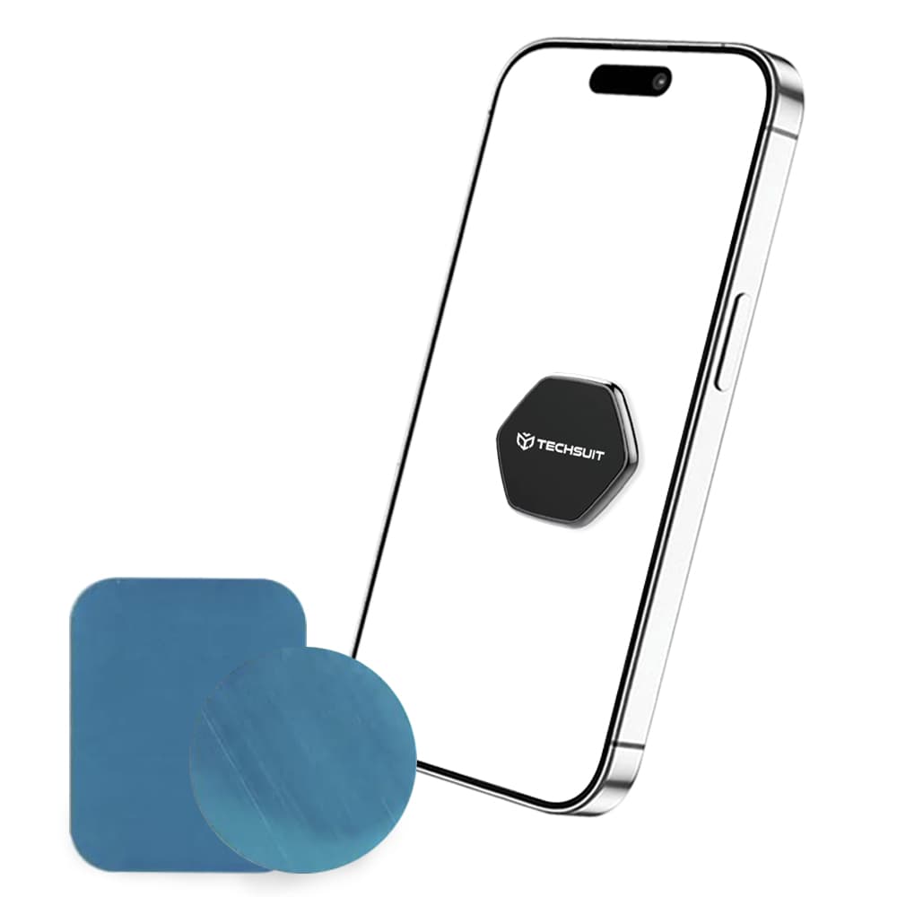 Techsuit Phone Holder Tiny Series (HOLD210-C) magnetický držák na palubní desku černý - náhled 2