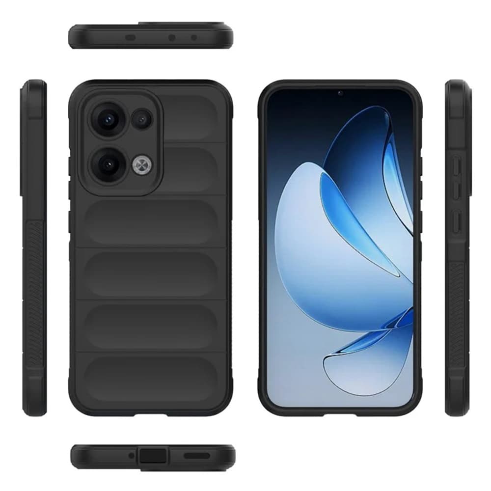 Ochranný kryt Techsuit Magic Shield pro Oppo Reno13 černý - náhled 2