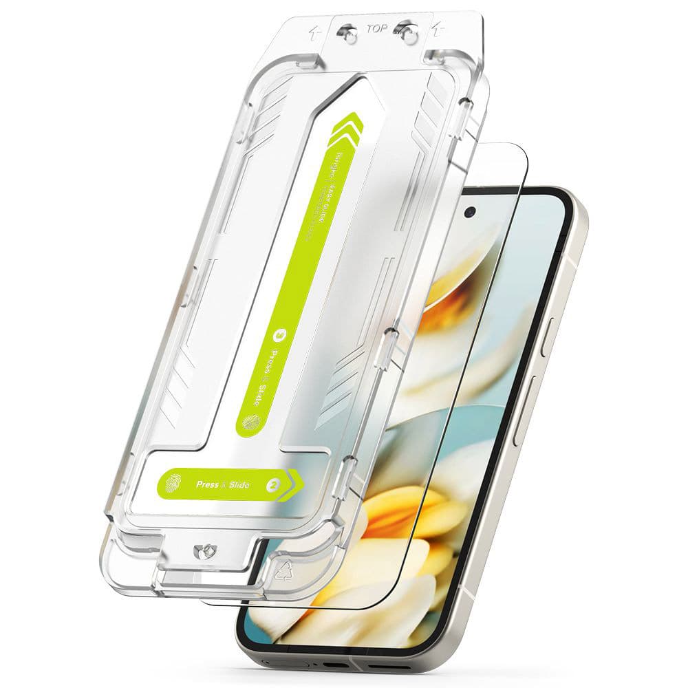 Ringke Easy Slide Tempered Glass 2 kusy Google Pixel 9a průhledné - náhled 2