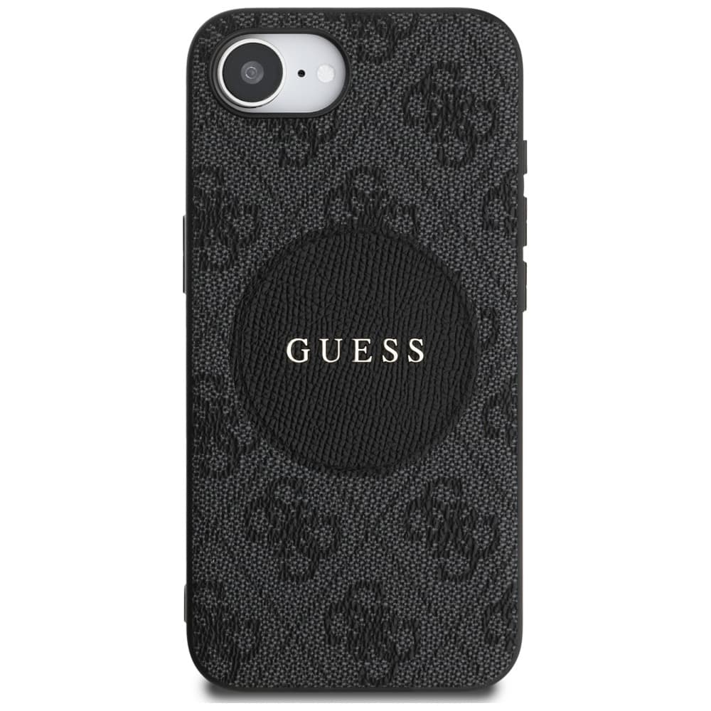 Guess 4G Circle Classic Logo MagSafe iPhone 16e Hnědá - náhled 2